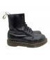 中古・古着 Dr.Martens (ドクターマーチン) 8ホールブーツ 1460 イエローステッチ ブラック サイズ:UK4：9000円