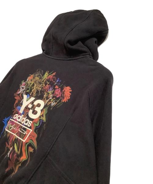 Y-3（ワイスリー）Y-3 (ワイスリー) プルオーバーパーカー　ショート丈 ブラック サイズ:Sの古着・服飾アイテム