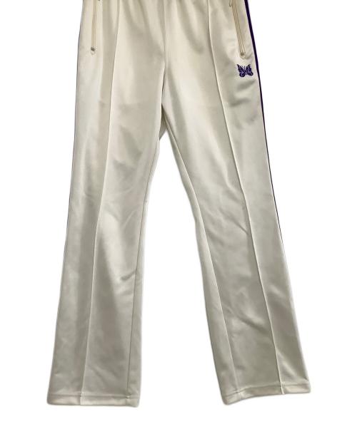 Needles（ニードルズ）Needles (ニードルズ) ナロートラックパンツ　Narrow Track Pant オフホワイト×パープル サイズ:Mの古着・服飾アイテム
