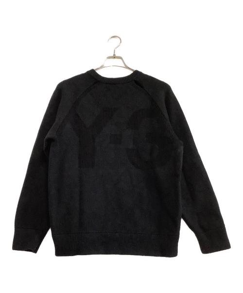 Y-3（ワイスリー）Y-3 (ワイスリー) ニット M CLASSIC WINTER KNIT CREW SWEATER ブラック サイズ:Mの古着・服飾アイテム