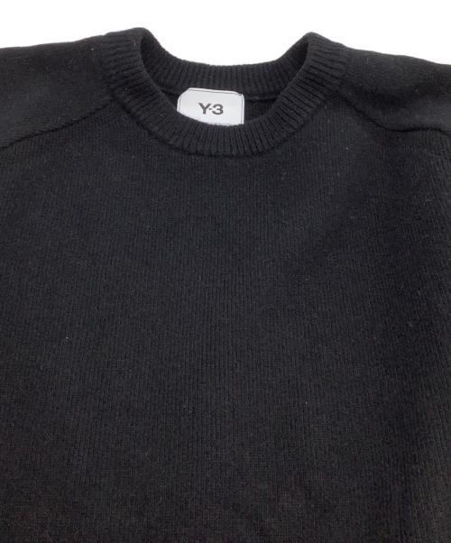 Y-3（ワイスリー）Y-3 (ワイスリー) ニット M CLASSIC WINTER KNIT CREW SWEATER ブラック サイズ:Mの古着・服飾アイテム