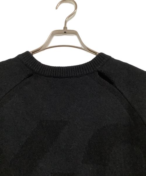 Y-3（ワイスリー）Y-3 (ワイスリー) ニット M CLASSIC WINTER KNIT CREW SWEATER ブラック サイズ:Mの古着・服飾アイテム