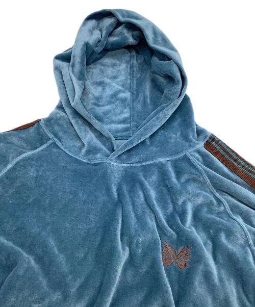 Needles（ニードルズ）Needles (ニードルズ) トラックフーディー Track Hoody ブルー サイズ:Lの古着・服飾アイテム