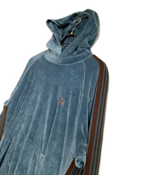 Needles（ニードルズ）Needles (ニードルズ) トラックフーディー Track Hoody ブルー サイズ:Lの古着・服飾アイテム