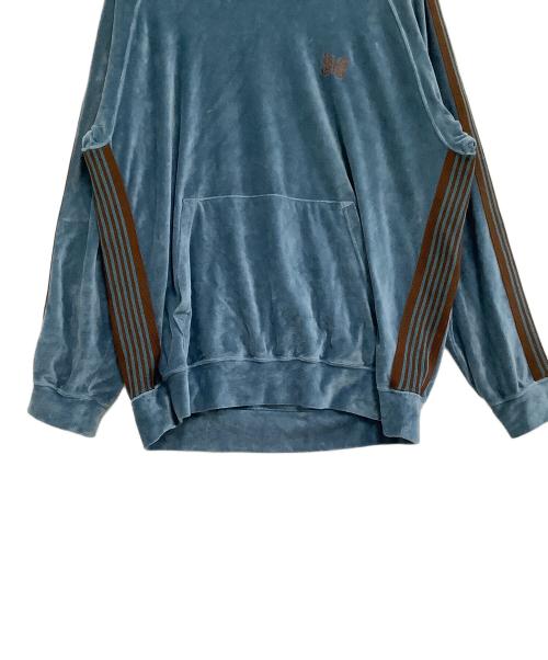 Needles（ニードルズ）Needles (ニードルズ) トラックフーディー Track Hoody ブルー サイズ:Lの古着・服飾アイテム