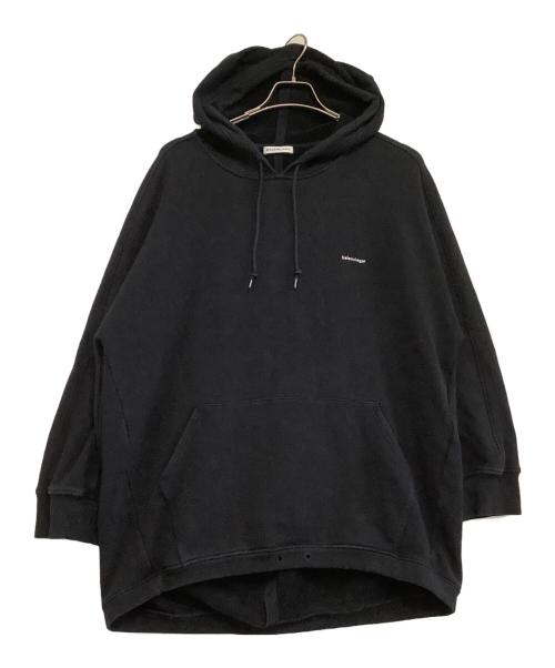 BALENCIAGA（バレンシアガ）BALENCIAGA (バレンシアガ) オーバーサイズパーカー　	PREFALL16 ブラック サイズ:XSの古着・服飾アイテム
