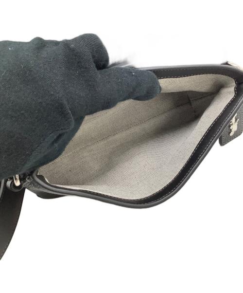 COACH（コーチ）COACH (コーチ) Jean-Michel Basquiat (ジャン ミシェル バスキア) ショルダーバッグ ブラック×オレンジの古着・服飾アイテム