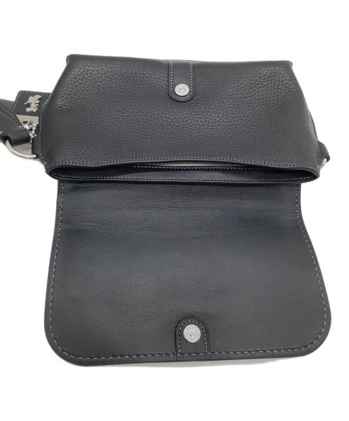 COACH（コーチ）COACH (コーチ) Jean-Michel Basquiat (ジャン ミシェル バスキア) ショルダーバッグ ブラック×オレンジの古着・服飾アイテム