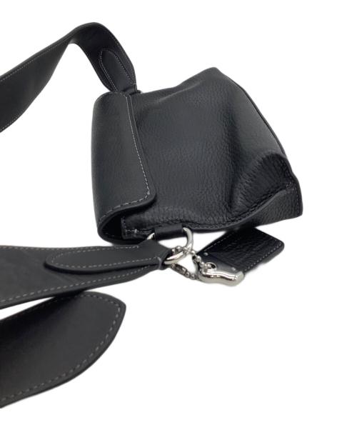 COACH（コーチ）COACH (コーチ) Jean-Michel Basquiat (ジャン ミシェル バスキア) ショルダーバッグ ブラック×オレンジの古着・服飾アイテム