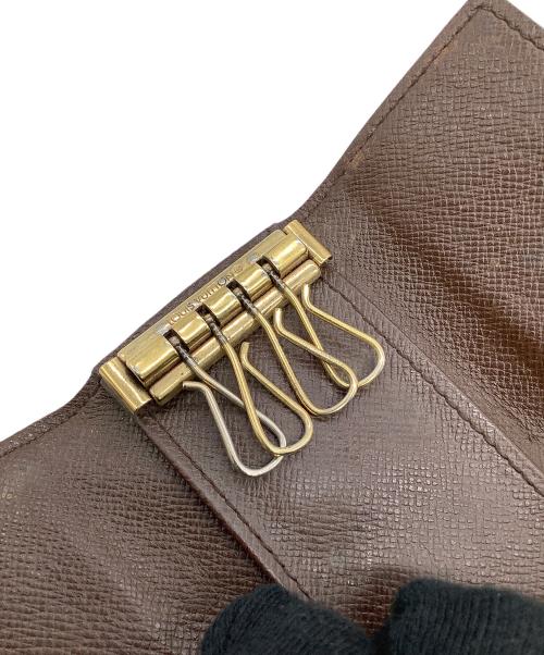 LOUIS VUITTON（ルイ ヴィトン）LOUIS VUITTON (ルイ ヴィトン) 4連キーケース ブラウンの古着・服飾アイテム