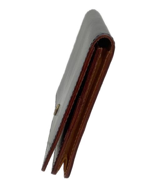 GANZO（ガンゾ）GANZO (ガンゾ) 長財布 シンブライドル ネイビーの古着・服飾アイテム