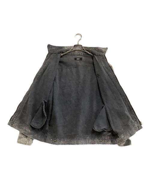 myne（マイン）myne (マイン) OVERDYE JACKET グレー サイズ:Mの古着・服飾アイテム