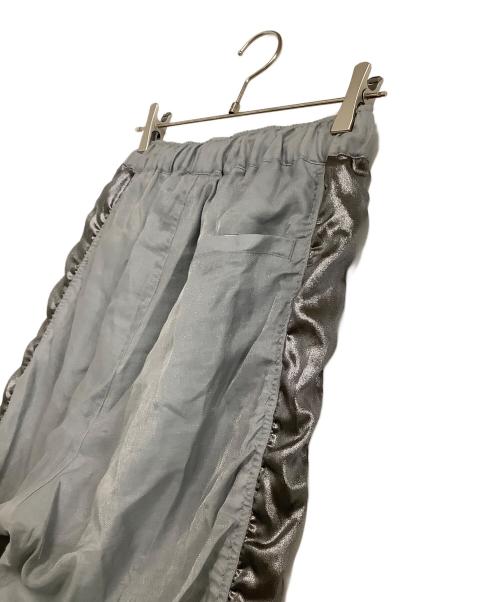 FACETASM（ファセッタズム）FACETASM (ファセッタズム) METALLIC TRACK PANTS 25SS グレー サイズ:1の古着・服飾アイテム