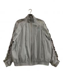 FACETASM（ファセッタズム）の古着「METALLIC TRACK JACKET　25SS」｜グレー
