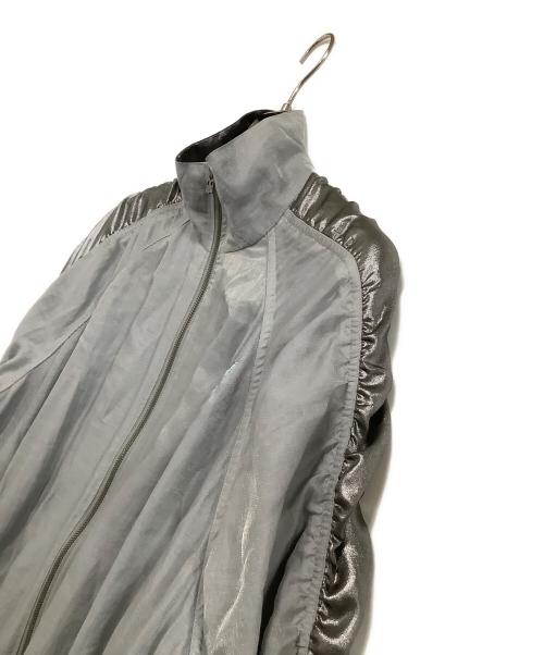 FACETASM（ファセッタズム）FACETASM (ファセッタズム) METALLIC TRACK JACKET　25SS グレー サイズ:3の古着・服飾アイテム