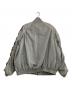 FACETASM (ファセッタズム) METALLIC TRACK JACKET　25SS グレー サイズ:3：20000円