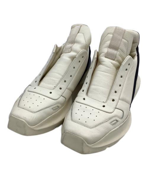 RICK OWENS（リックオウエンス）RICK OWENS (リックオウエンス) GETH RUNNERS ホワイト サイズ:41の古着・服飾アイテム