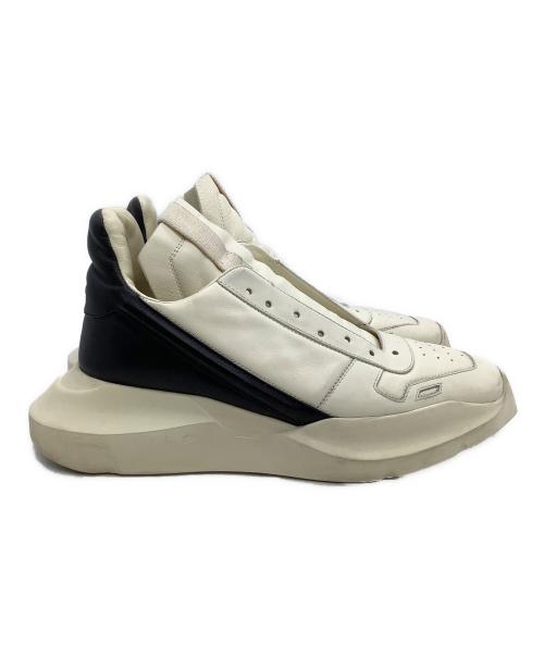 RICK OWENS（リックオウエンス）RICK OWENS (リックオウエンス) GETH RUNNERS ホワイト サイズ:41の古着・服飾アイテム