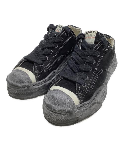 Maison MIHARA YASUHIRO（メゾン ミハラ ヤスヒロ）Maison MIHARA YASUHIRO (メゾン ミハラ ヤスヒロ) ローカットスニーカー HANK SUEDE LOW ブラック サイズ:40の古着・服飾アイテム