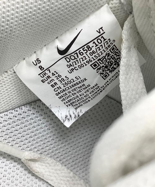 NIKE（ナイキ）NIKE (ナイキ) ローカットスニーカー Air Force 1 Low 40th Anniversary ホワイト×グリーン サイズ:26の古着・服飾アイテム