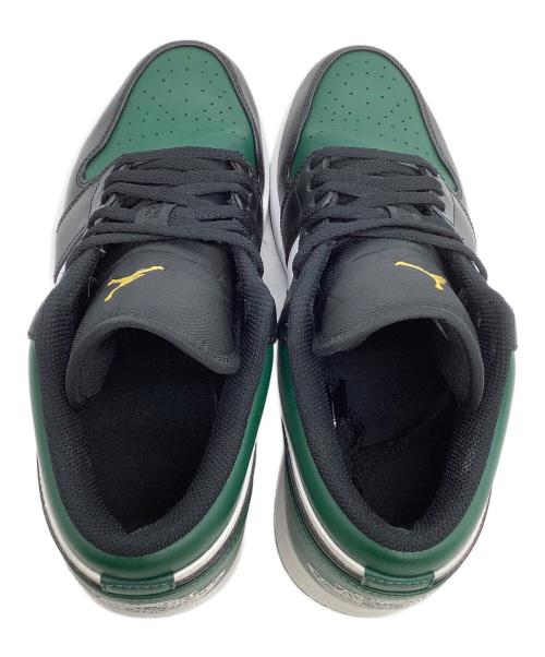 NIKE（ナイキ）NIKE (ナイキ) ローカットスニーカー AIR JORDAN1 グリーン サイズ:26.5の古着・服飾アイテム