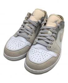 NIKE（ナイキ）の古着「ローカットスニーカー　	AIR JORDAN 1 LOW SE CRAFT」｜アイボリー