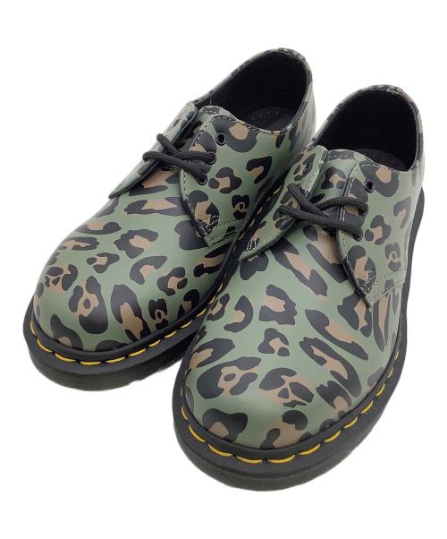 Dr.Martens（ドクターマーチン）Dr.Martens (ドクターマーチン) ローファー レオパード カーキ サイズ:UK4の古着・服飾アイテム
