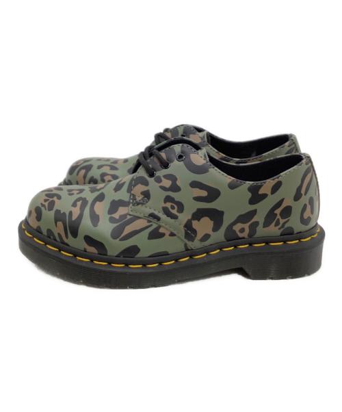 Dr.Martens（ドクターマーチン）Dr.Martens (ドクターマーチン) ローファー レオパード カーキ サイズ:UK4の古着・服飾アイテム