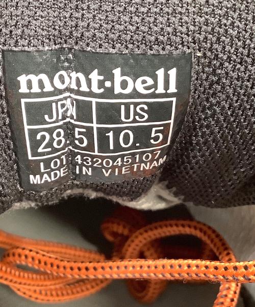 mont-bell（モンベル）mont-bell (モンベル) トレッキングブーツ タイオガブーツ ブラック×ブラウン サイズ:28.5 未使用品の古着・服飾アイテム