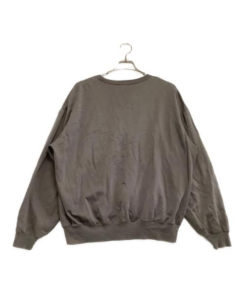 AURALEE（オーラリー）AURALEE (オーラリー) クルーネックスウェット ELASTIC HIGH GAUGE SWEAT グレー サイズ:4の古着・服飾アイテム