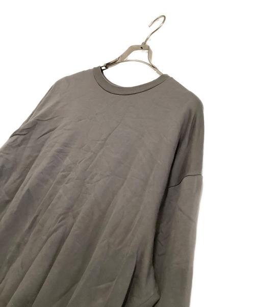 AURALEE（オーラリー）AURALEE (オーラリー) クルーネックスウェット ELASTIC HIGH GAUGE SWEAT グレー サイズ:4の古着・服飾アイテム