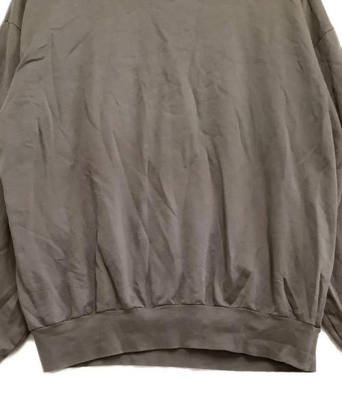 AURALEE（オーラリー）AURALEE (オーラリー) クルーネックスウェット ELASTIC HIGH GAUGE SWEAT グレー サイズ:4の古着・服飾アイテム