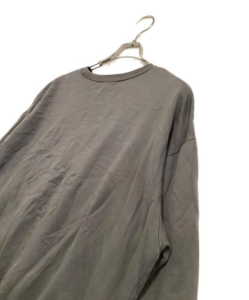 AURALEE（オーラリー）AURALEE (オーラリー) クルーネックスウェット ELASTIC HIGH GAUGE SWEAT グレー サイズ:4の古着・服飾アイテム