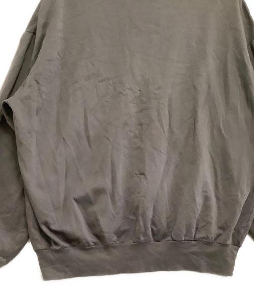 AURALEE（オーラリー）AURALEE (オーラリー) クルーネックスウェット ELASTIC HIGH GAUGE SWEAT グレー サイズ:4の古着・服飾アイテム