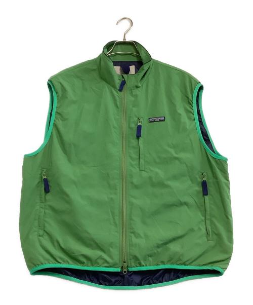 SEDAN ALL-PURPOSE（セダンオールパーパス）SEDAN ALL-PURPOSE (セダンオールパーパス) ベスト Full Zip Packable Vest グリーン サイズ:Lの古着・服飾アイテム