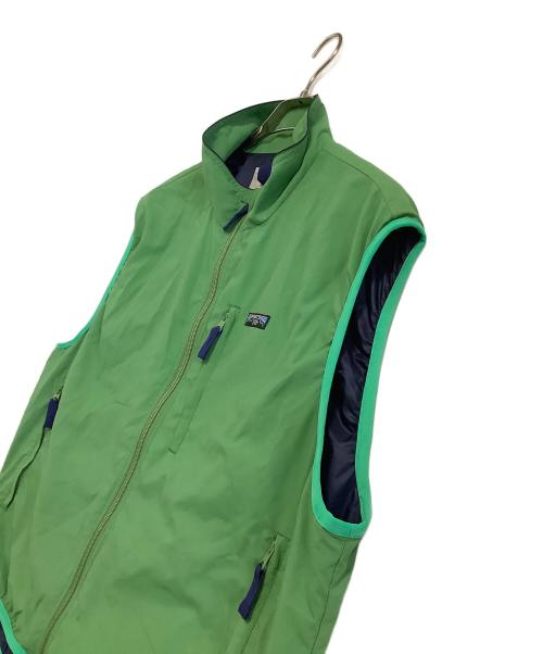SEDAN ALL-PURPOSE（セダンオールパーパス）SEDAN ALL-PURPOSE (セダンオールパーパス) ベスト Full Zip Packable Vest グリーン サイズ:Lの古着・服飾アイテム