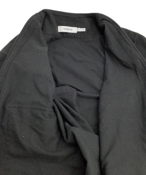 nonnative（ノンネイティブ）nonnative (ノンネイティブ) シャツジャケット CARPENTER SHIRT JACKET ブラック サイズ:1の古着・服飾アイテム