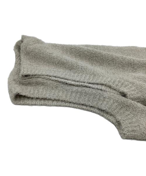 Ernie Palo（アーニーパロ）Ernie Palo (アーニーパロ) ニットベスト 	Fur Yarn Knit Vest ベージュ サイズ:48の古着・服飾アイテム