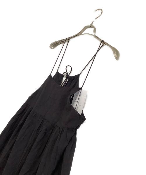normment（ノーメント）normment (ノーメント) キャミソールワンピース ブラック サイズ:freeの古着・服飾アイテム