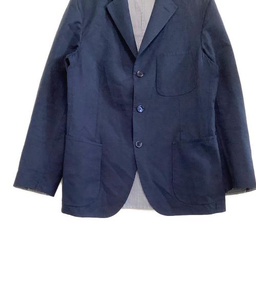 ESTNATION（エストネーション）ESTNATION (エストネーション) Belvest (ベルヴェスト) テーラードジャケット ネイビー サイズ:48の古着・服飾アイテム