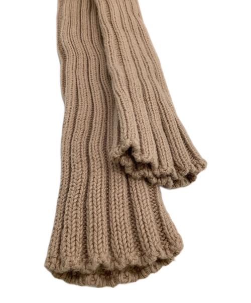 BASERANGE（ベースレンジ）BASERANGE (ベースレンジ) ケーブルニット ブラウン サイズ:XS 未使用品の古着・服飾アイテム