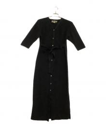 PHOTOCOPIEU（フォトコピュー）の古着「ニットワンピース」｜ブラック