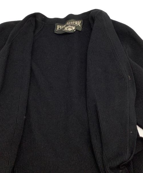 PHOTOCOPIEU（フォトコピュー）PHOTOCOPIEU (フォトコピュー) ニットワンピース ブラック サイズ:36の古着・服飾アイテム