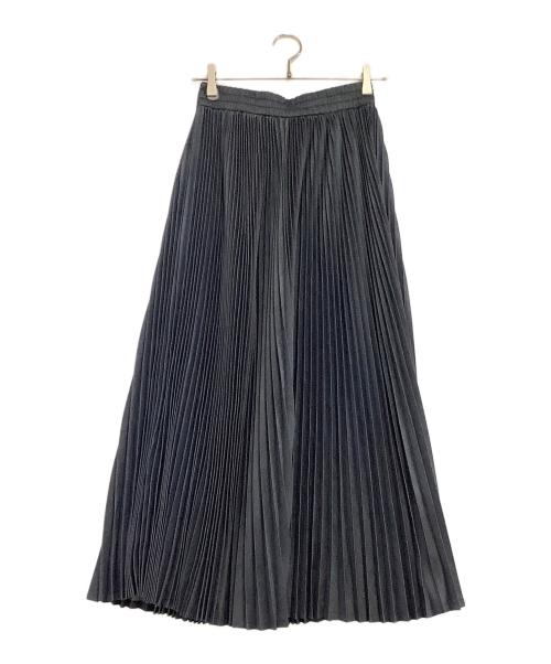 ZUCCA（ズッカ）ZUCCA (ズッカ) プリーツスカート ネイビー サイズ:M 未使用品の古着・服飾アイテム