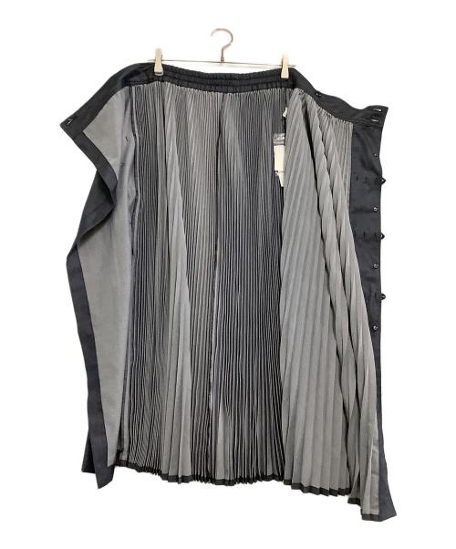 ZUCCA（ズッカ）ZUCCA (ズッカ) プリーツスカート ネイビー サイズ:M 未使用品の古着・服飾アイテム