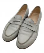 三陽山長サンヨウヤマチョウ）の古着「ヒールローファー」｜グレー