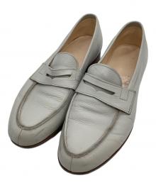 三陽山長（サンヨウヤマチョウ）の古着「ヒールローファー」｜グレー