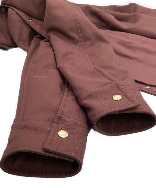 JIL SANDER（ジルサンダー）JIL SANDER (ジルサンダー) コーチジャケット ブラウン サイズ:46の古着・服飾アイテム