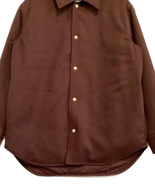 JIL SANDER（ジルサンダー）JIL SANDER (ジルサンダー) コーチジャケット ブラウン サイズ:46の古着・服飾アイテム