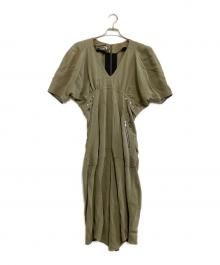 PHOTOCOPIEU（フォトコピュー）の古着「ワンピース AILEEN」｜オリーブ